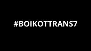 boikot trans7 boikot transmedia